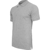 Polo Piqué Shirt - Heather Grey