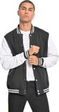 Sweat College Jacket - Black