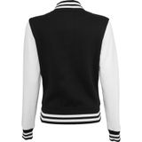 Ladies´ Sweat College Jacket - Black