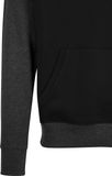 Raglan Hoody - Charcoal (Heather)