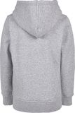 Kids´ Organic Basic Hoody - Heather Grey