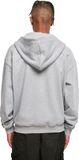 Ultra Heavy Zip Hoody - Heather Grey