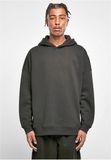 Oversized Cut On Sleeve Hoody - Bark