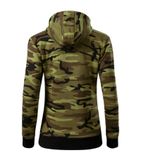 Camo Zipper - Mikina dámska - camouflage green