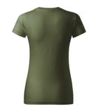 Basic Free - Tričko dámske - khaki