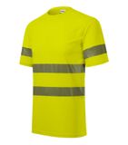 HV Dry - Tričko unisex - fluorescenčná žltá