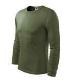 Fit-T LS - Tričko pánske - khaki