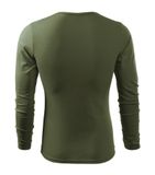 Fit-T LS - Tričko pánske - khaki