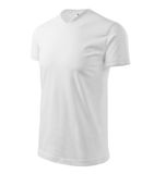 Heavy V-neck - Tričko unisex - biela