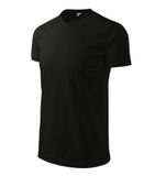 Heavy V-neck - Tričko unisex - čierna