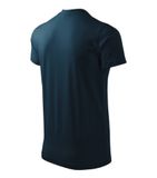 Heavy V-neck - Tričko unisex - tmavomodrá