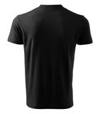 V-neck - Tričko unisex - čierna