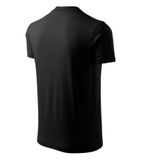 V-neck - Tričko unisex - čierna