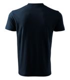 V-neck - Tričko unisex - tmavomodrá