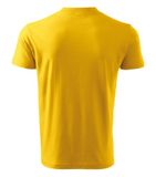 V-neck - Tričko unisex - žltá