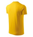 V-neck - Tričko unisex - žltá