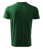 V-neck - Tričko unisex - fľaškovozelená