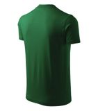 V-neck - Tričko unisex - fľaškovozelená