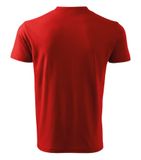 V-neck - Tričko unisex - červená