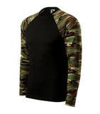 Camouflage LS - Tričko unisex - camouflage brown