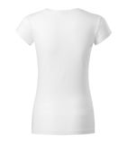 Fit V-neck - Tričko dámske - biela