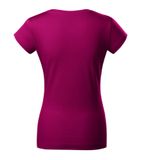 Fit V-neck - Tričko dámske - fuchsia red