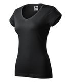 Fit V-neck - Tričko dámske - ebony gray