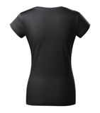 Fit V-neck - Tričko dámske - ebony gray