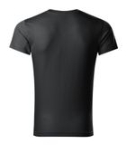 Slim Fit V-neck - Tričko pánske - ebony gray