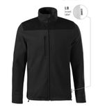 Effect - Fleece unisex - čierna 01 (brand label)