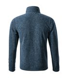 Shift (GRS) - Micro fleece pánsky - tmavý denim melír