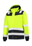 Midi Parka High Vis Bicolor - Pracovná bunda unisex - fluorescenčná žltá