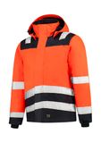 Midi Parka High Vis Bicolor - Pracovná bunda unisex - fluorescenčná oranžová