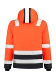 Midi Parka High Vis Bicolor - Pracovná bunda unisex - fluorescenčná oranžová