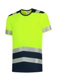 T-Shirt High Vis Bicolor - Tričko unisex - fluorescenčná žltá