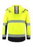 Bi-color EN ISO 20471 Softshell - Softshellová bunda unisex - fluorescenčná žltá