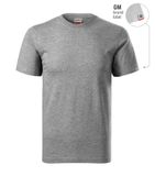 Recall - Tričko unisex - tmavosivý melír 12 (brand label)