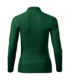 Pique Polo LS - Polokošeľa dámska - dark green