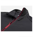 Vertex - Stretch fleece pánsky - ebony gray