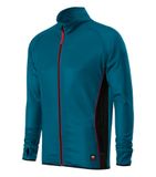 Vertex - Stretch fleece pánsky - petrol blue