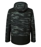 Vertex Camo - Zimná softshellová bunda pánska - camouflage dark gray