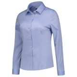 Fitted Stretch Blouse - Košeľa dámska - blue