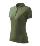 Pique Polo Free - Polokošeľa dámska - khaki