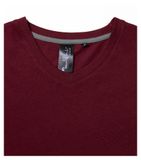 Action V-neck - Tričko pánske - garnet