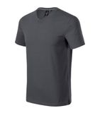 Action V-neck - Tričko pánske - light anthracite