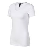 Action V-neck - Tričko dámske - biela