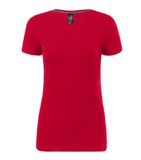 Action V-neck - Tričko dámske - formula red