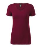 Action V-neck - Tričko dámske - garnet