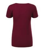 Action V-neck - Tričko dámske - garnet