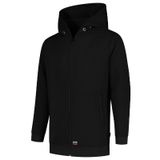 Hooded Sweat Jacket Washable 60°C - Mikina unisex - čierna